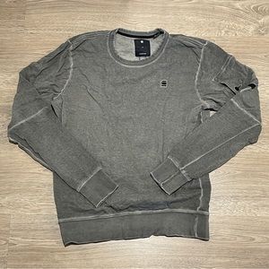 G Star Raw Stalt Roundneck Longsleeve Sweater — Grey Medium